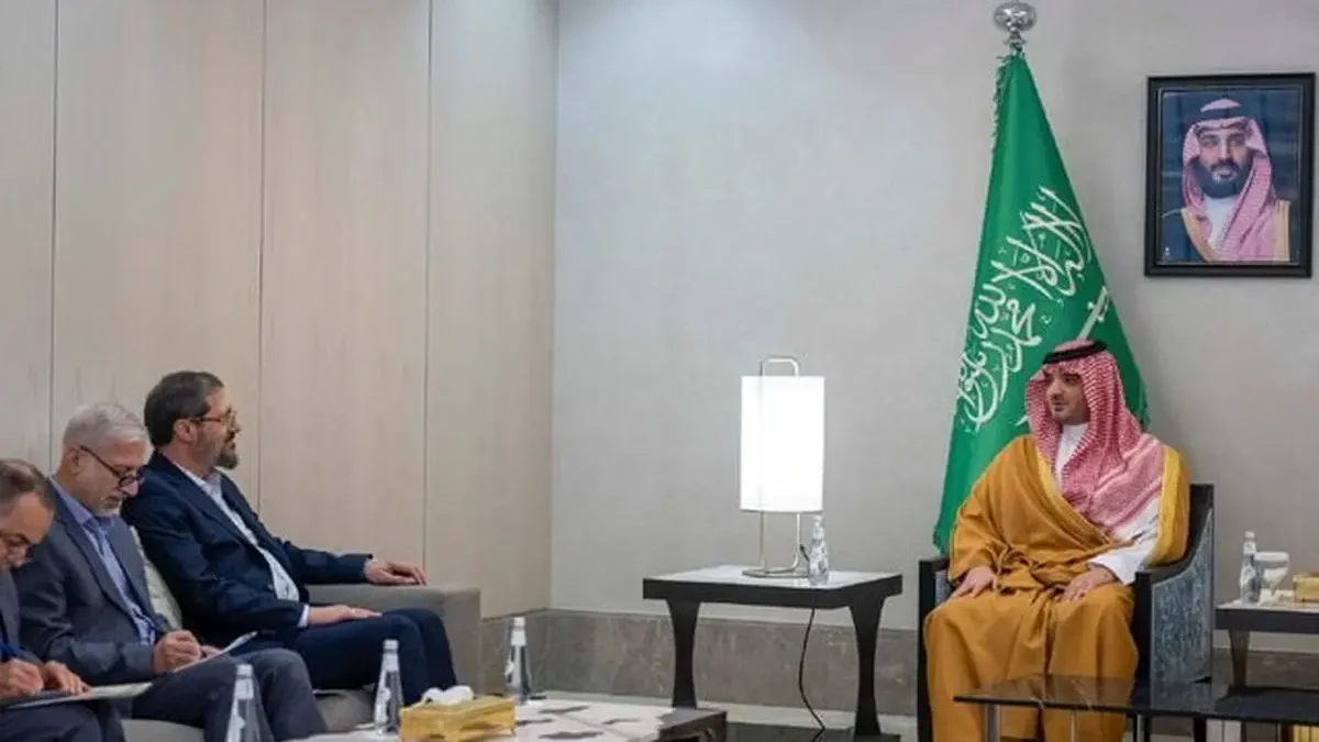 وزیر کشور عربستان با رئیس سازمان حج و زیارت ایران دیدار کرد