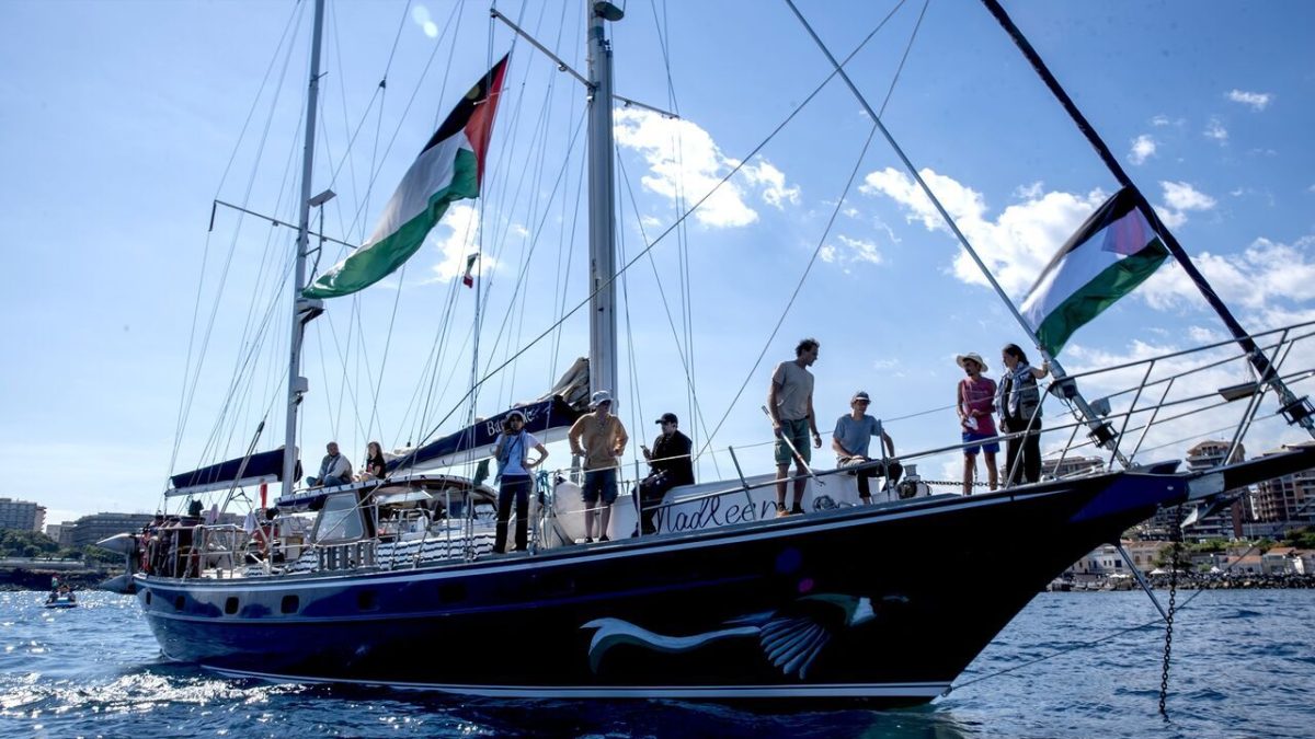 رژیم صهیونیستی فعالان بین‌المللی کشتی مادلین را بازداشت کرد!