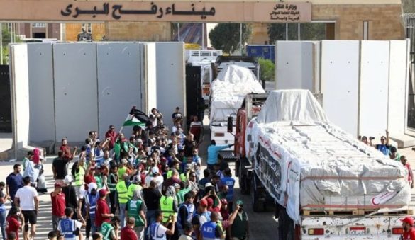 کمک های بشردوستانه سازمان ملل به مردم غزه.