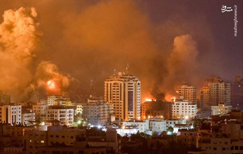 تخریب خانه‌های مسکونی یمن به دلیل حملات اسرائیل.