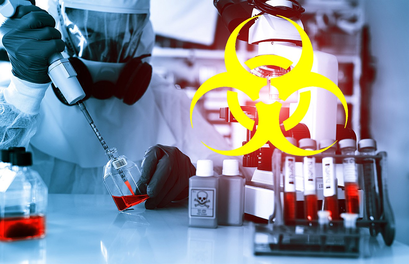 تصویری نمادین از سلاح‌های شیمیایی و تهدید علیه یمن.