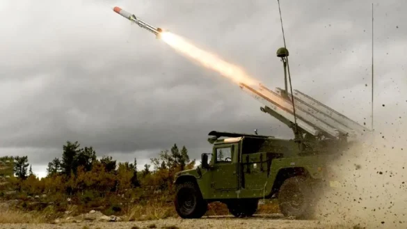 موشک پدافند هوایی یمن.