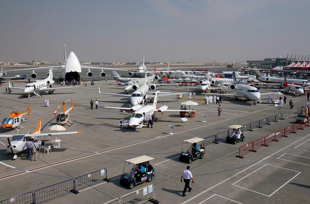 نمایشگاه هوایی دبی.