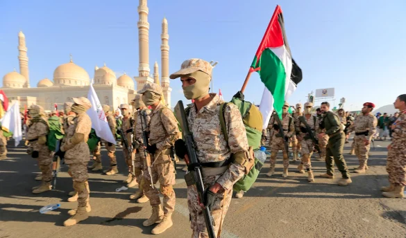 آماده‌سازی نیروهای نظامی برای حمله زمینی در یمن.