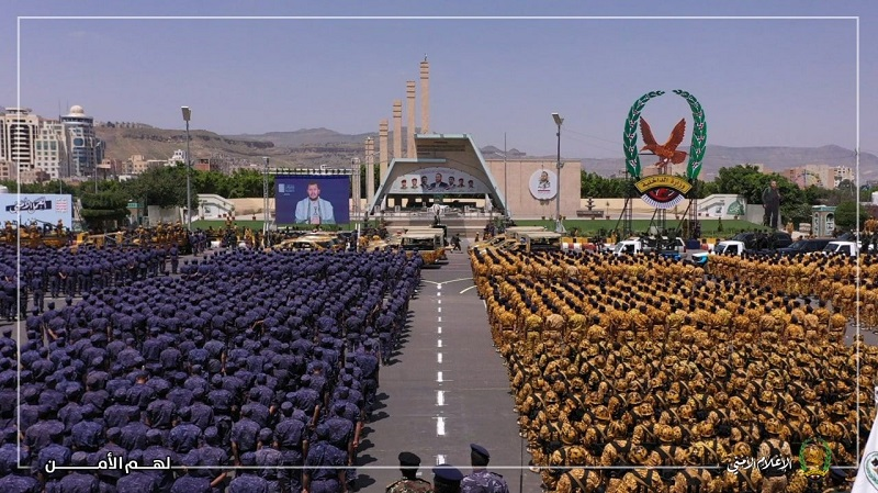 رژه نظامی انصارالله یمن.