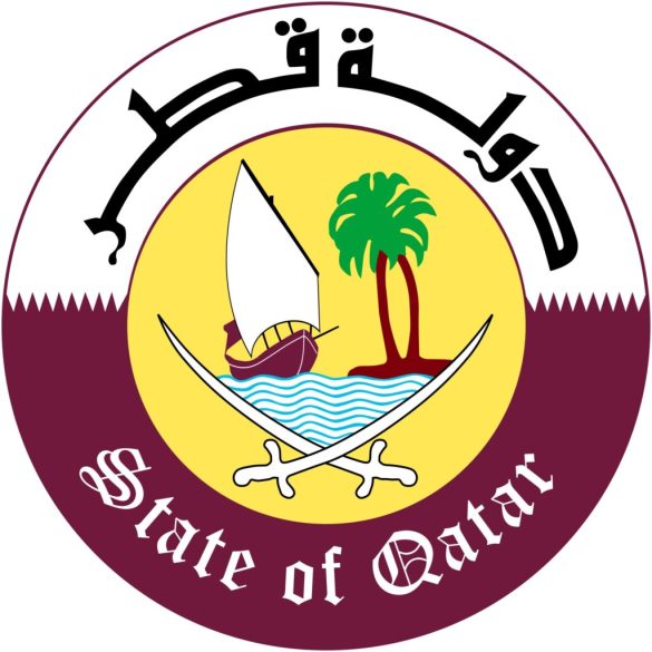 نشان حکومت قطر.