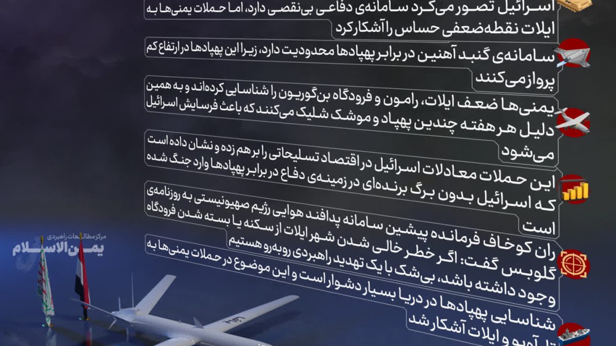 جزئیات پهپاد های یمنی.