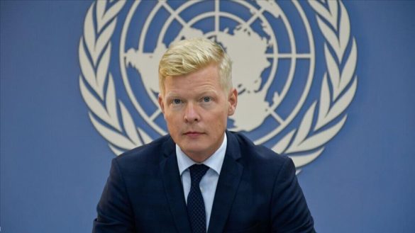 هانس گروندبرگ در ریاض.