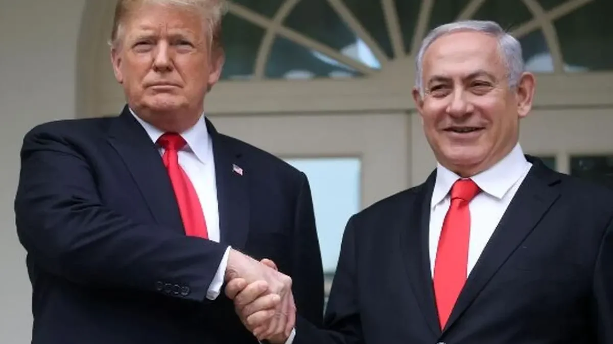 ترامپ در پشت پرده جنایات اسرائیل.