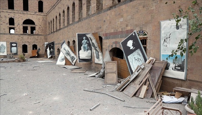 حمله هوایی اسرائیل به میراث تمدنی یمن.