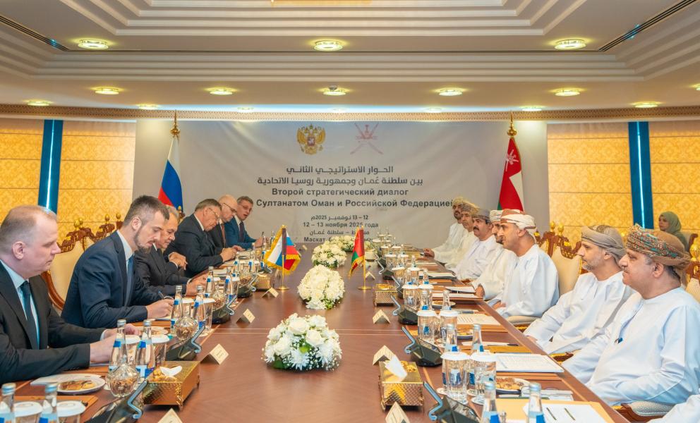 گفت و گو عمان و روسیه.