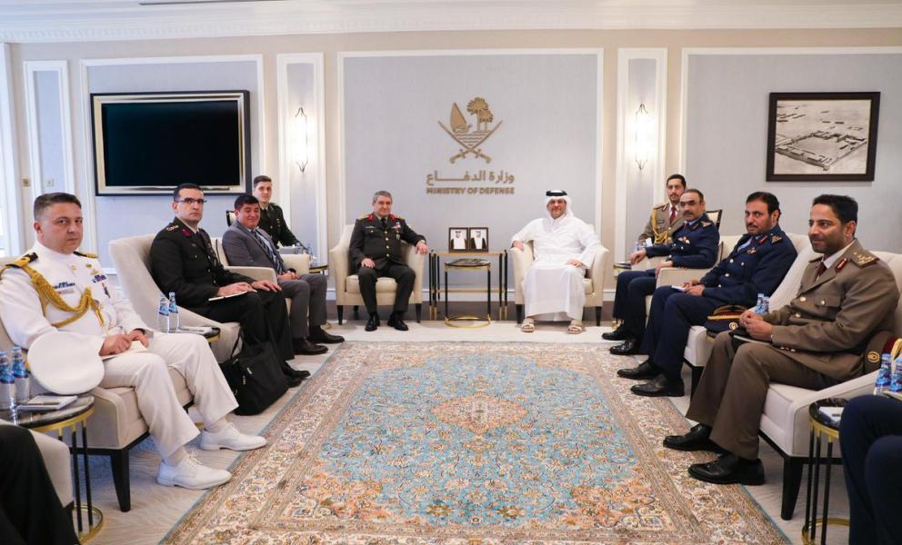 دیدار مقامات عالی قطر و ترکیه.