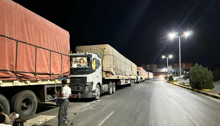 اعتراض رانندگان حضرموت و توقف کامیون‌ها در سیئون علیه حزب اصلاح