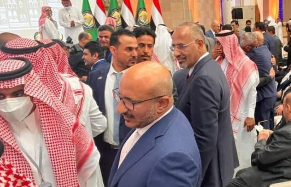 طارق صالح و عیدروس الزبیدی.