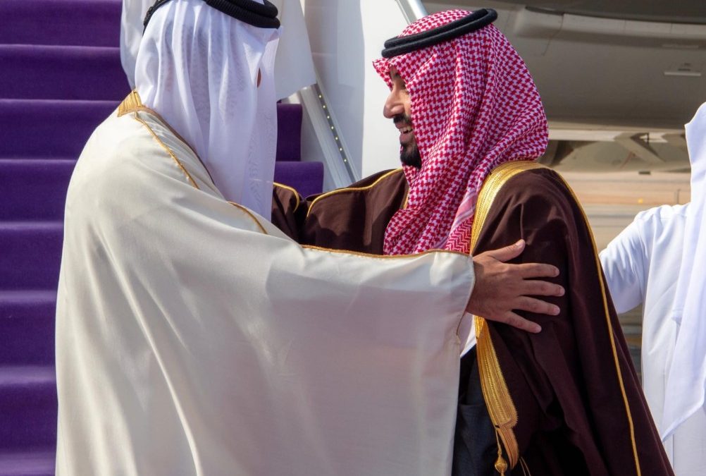 نشست بن تمیم و بن سلمان.