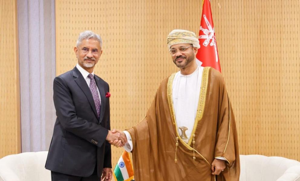 مسیر شراکت عمان با هند.