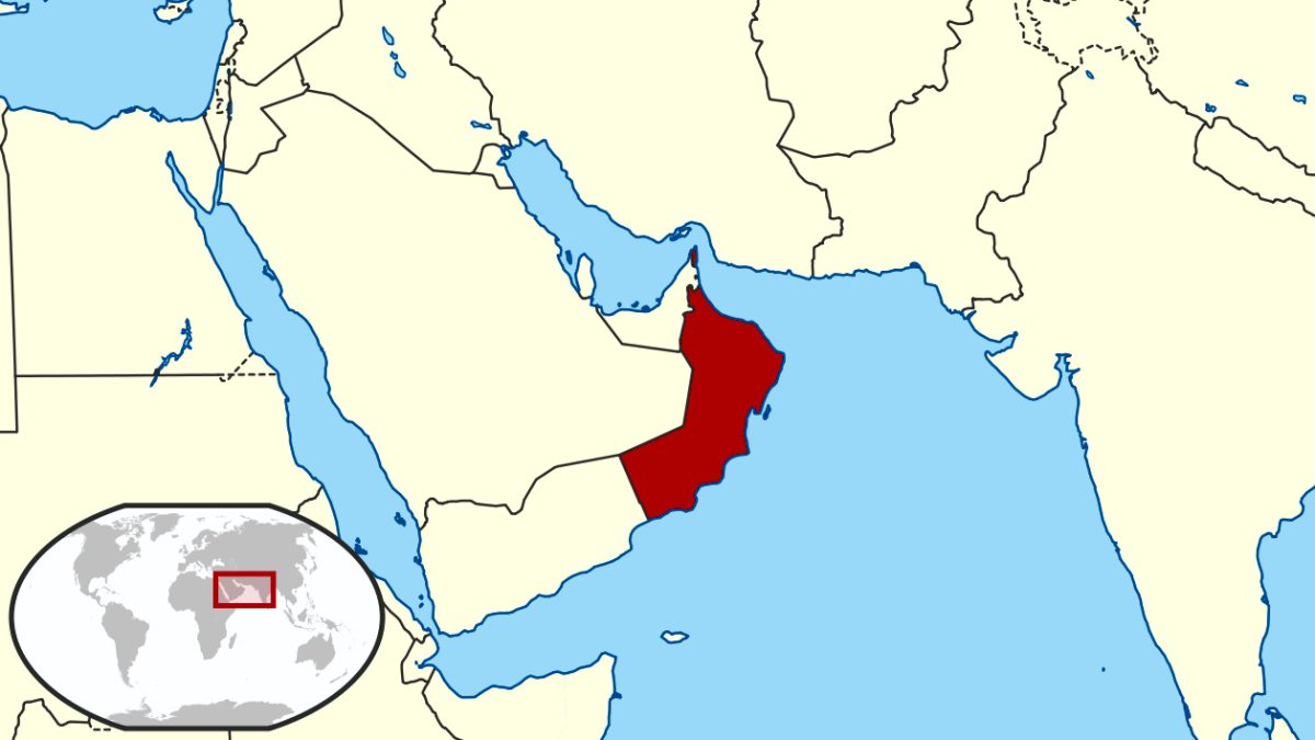 جایگاه ژئوپلیتیک عمان.