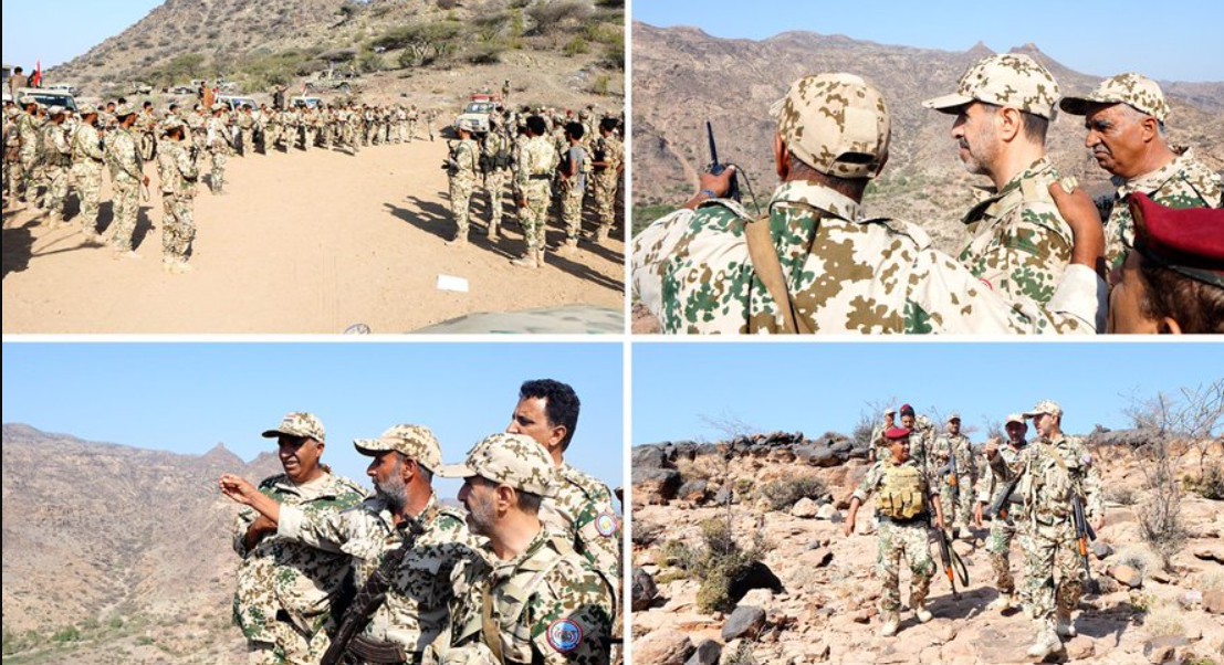 خطوط تماس در تعز تحت نظر طارق صالح.