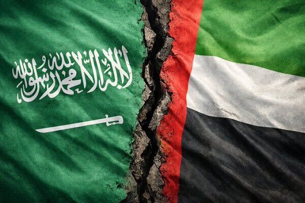 گسل پنهان میان ریاض و ابوظبی؛تشدید رقابت عربستان و امارات در خلیج فارس 1 گسل پنهان میان ریاض و ابوظبی.