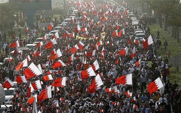 پانزدهمین سالگرد انقلاب بحرین.