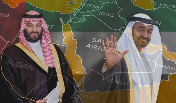 اولین رویارویی مستقیم امارات و عربستان.